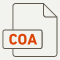 COA Icon