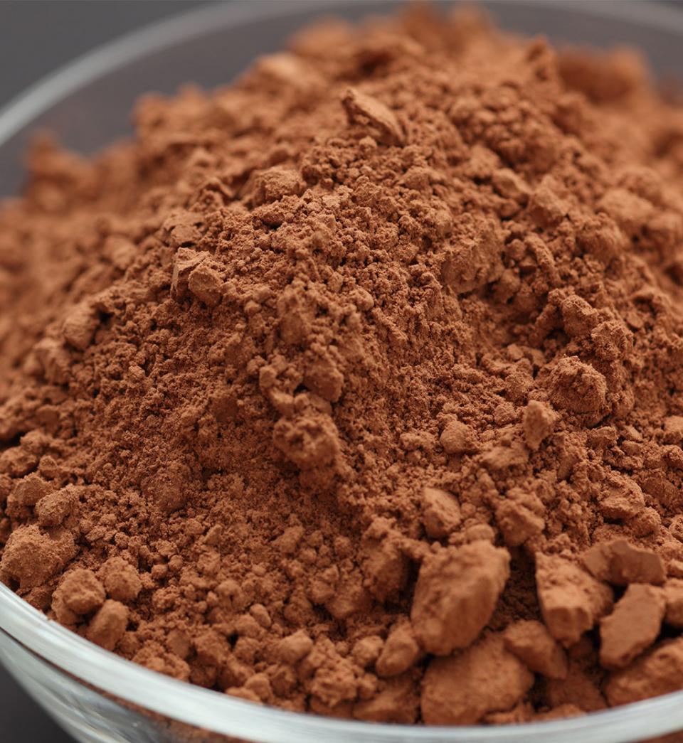 Organic cocoa powder natural